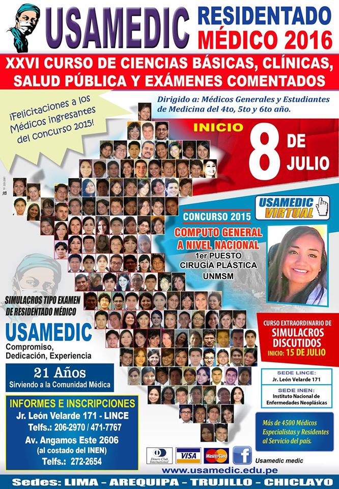 RESIDENTADO MEDICO 2015